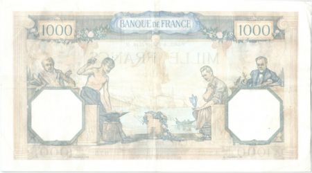 France 1000 Francs Cérès et Mercure - 06-08-1936 S.2552
