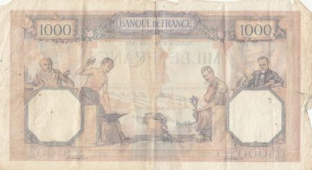 France 1000 Francs Cérès et Mercure - 06-11-1930 - Série A.1055