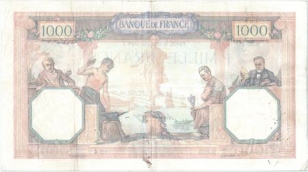 France 1000 Francs Cérès et Mercure - 10-07-1930 Série Q.905