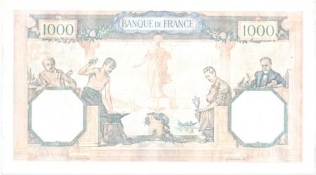 France 1000 Francs Cérès et Mercure - 11-04-1940 Série S.9208-977