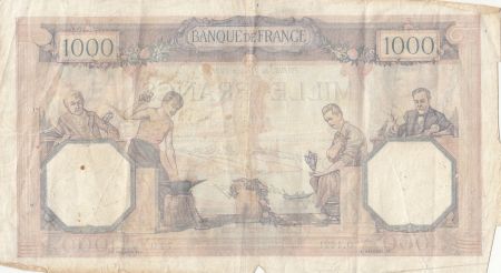 France 1000 Francs Cérès et Mercure - 11-06-1931 - Série O.1421