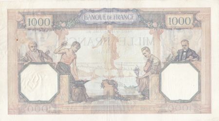 France 1000 Francs Cérès et Mercure - 18-04-1940 Série Z.9482 - TTB