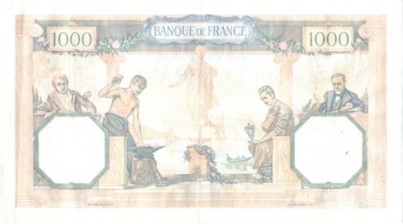 France 1000 Francs Cérès et Mercure - 18-07-1940 Série U.10263