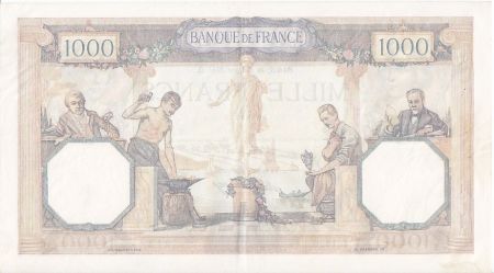 France 1000 Francs Cérès et Mercure - 1931