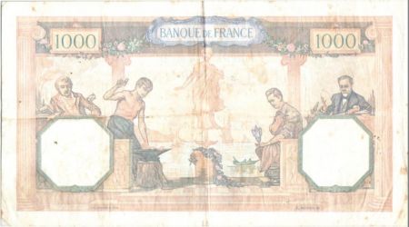 France 1000 Francs Cérès et Mercure - 20-10-1938 Série S.4500