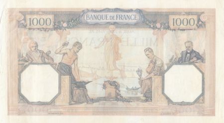 France 1000 Francs Cérès et Mercure - 23-05-1940 Série C.9726-220