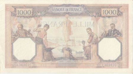 France 1000 Francs Cérès et Mercure - 23-10-1930 Série G.1026