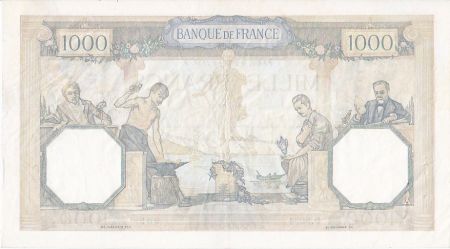 France 1000 Francs Cérès et Mercure - 26/08/1937 Série D3034