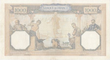 France 1000 Francs Cérès et Mercure - 26-08-1937 Série Z.3024