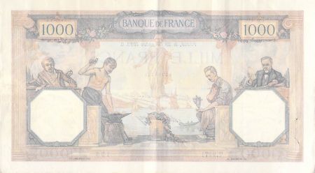 France 1000 Francs Cérès et Mercure - 29-12-1932 Série T.2271 - TTB+