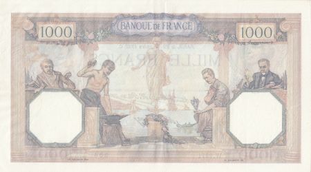 France 1000 Francs Cérès et Mercure - 29-12-1932 Série W.2271