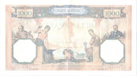 France 1000 Francs Cérès et Mercure - 30-03-1939 Série Y.6729