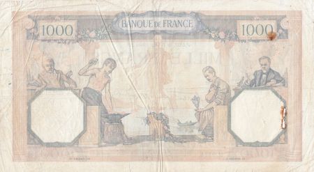 France 1000 Francs Cérès et Mercure - 30-05-1940 - Série M.9771
