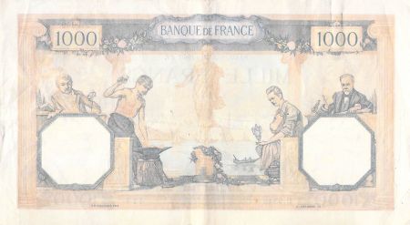 France 1000 Francs Cérès et Mercure - 30-05-1940 Série U.9849 - PTTB
