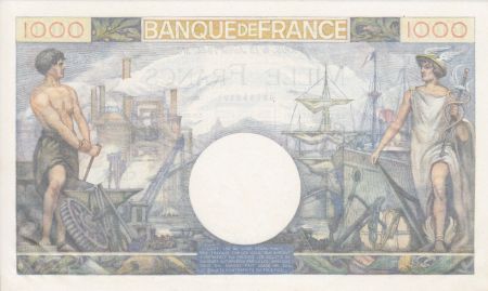 France 1000 Francs Commerce et Industrie - 13-07-1944 Série K.3915
