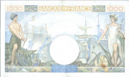 France 1000 Francs Commerce et Industrie - 19-12-1940 Série T.1260