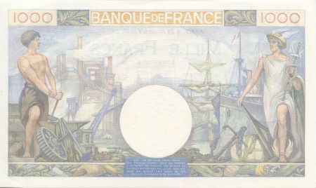 France 1000 Francs Commerce et Industrie - 1940