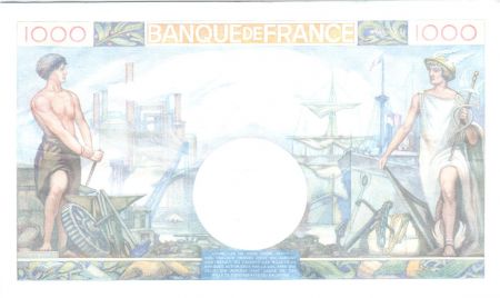 France 1000 Francs Commerce et Industrie - 24-10-1940 Série N.297