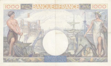 France 1000 Francs Commerce et Industrie - 28-11-1940 Série L.515 - TTB