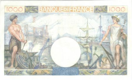 France 1000 Francs Commerce et Industrie - 29-06-1944 Série K.2563