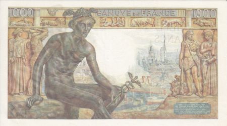 France 1000 Francs Déesse Déméter - 20-05-1943 Série S.5541