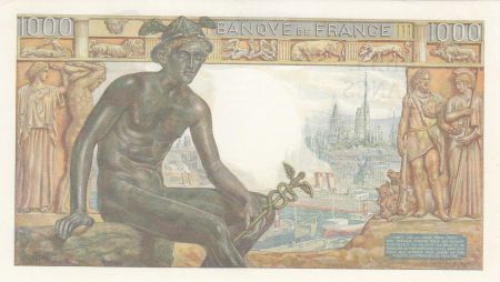 France 1000 Francs Déesse Déméter - 20-06-1942 Série F.849 - P.NEUF