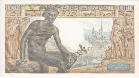 France 1000 Francs Déesse Déméter - 28-01-1943 Série P.3619