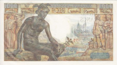 France 1000 Francs Déesse Déméter - 29-04-1943 Série E.5060