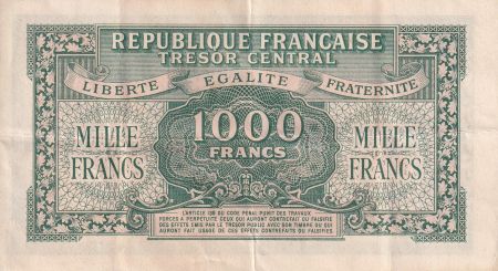 France 1000 Francs Marianne - 1945 - Lettre E - VF.13.02