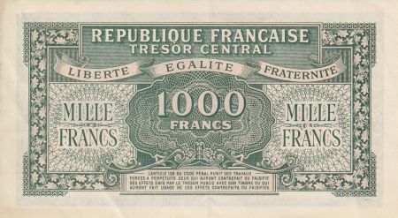 France 1000 Francs Marianne - 1945 Lettre A - Série 77 A 602764