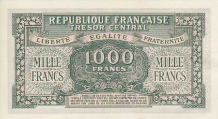 France 1000 Francs Marianne - 1945 Lettre D - Série 07 D 229813