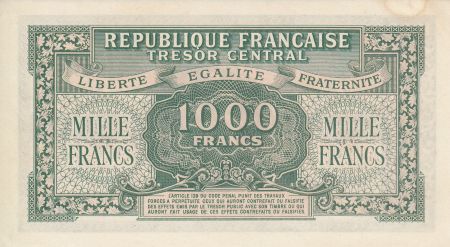 France 1000 Francs Marianne - 1945 Lettre D - Série 18 D 371958