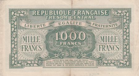 France 1000 Francs Marianne - 1945 Lettre D - Série 85 D