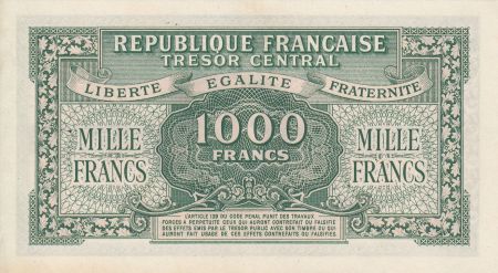 France 1000 Francs Marianne - 1945 Lettre E - Série 32 E - SUP+