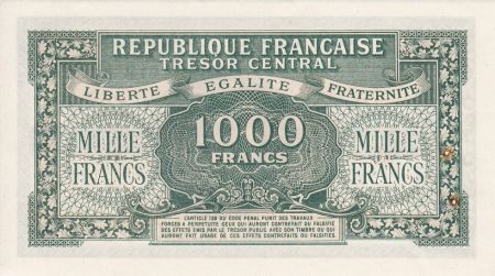 France 1000 Francs Marianne - 1945 Série 01 B