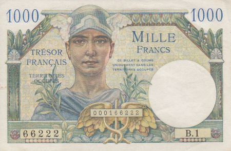 France 1000 Francs Mercure -Trésor Francais - 1947 B.1 66222