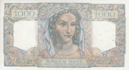 France 1000 Francs Minerve et Hercule -  30/06/1949 - Série E. 580