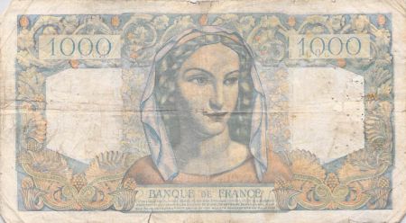 France 1000 Francs Minerve et Hercule - 01-09-1949 Série G.591 - PTB