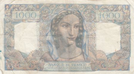 France 1000 Francs Minerve et Hercule - 03-10-1946 - Série Q.360