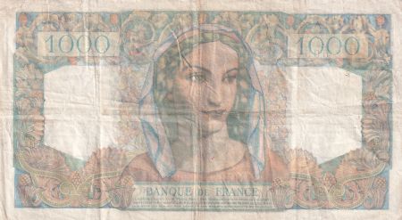 France 1000 Francs Minerve et Hercule - 03-11-1949 - Série T.611 - F.41.29