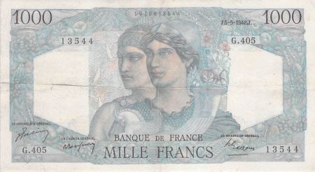 France 1000 Francs Minerve et Hercule - 05-05-1948 Série G.405 - TB