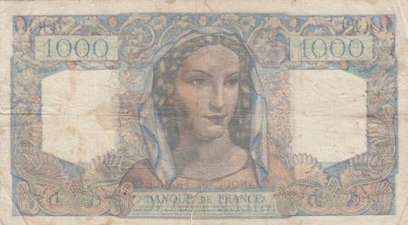 France 1000 Francs Minerve et Hercule - 06-12-1945 - Série H.62