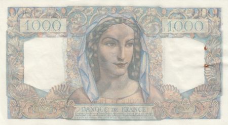 France 1000 Francs Minerve et Hercule - 09-01-1947 - SUP