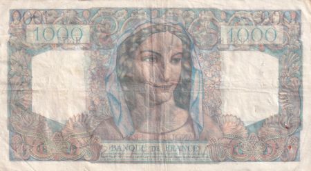 France 1000 Francs Minerve et Hercule - 11-03-1948 - Série H.377 - TTB