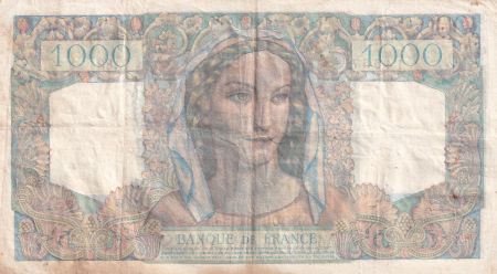 France 1000 Francs Minerve et Hercule - 12-07--1945 - Série X.83 - TTB