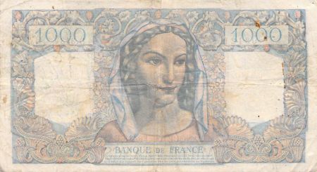 France 1000 Francs Minerve et Hercule - 12-09-1946 Série D.313 - TB+