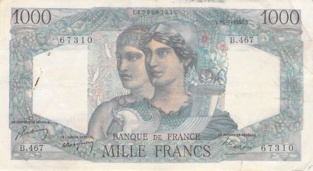 France 1000 Francs Minerve et Hercule - 15-07-1948 Série B.467 - PTTB