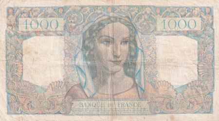 France 1000 Francs Minerve et Hercule - 17-01-1946 - Série T.181 - TB