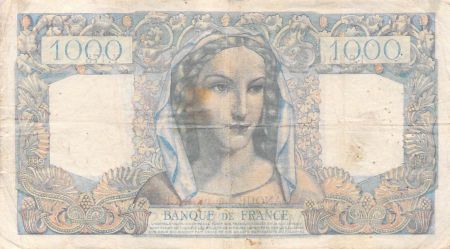 France 1000 Francs Minerve et Hercule - 17-01-1946 Série Y.173 - TB+
