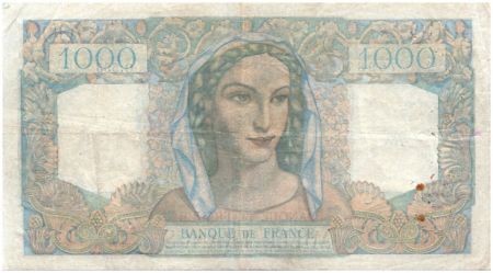 France 1000 Francs Minerve et Hercule - 1949
